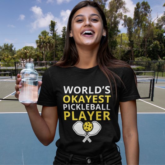 Funny Pickleball Player Paddle Tシャツ