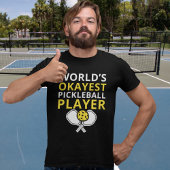 Funny Pickleball Player Paddle Tシャツ