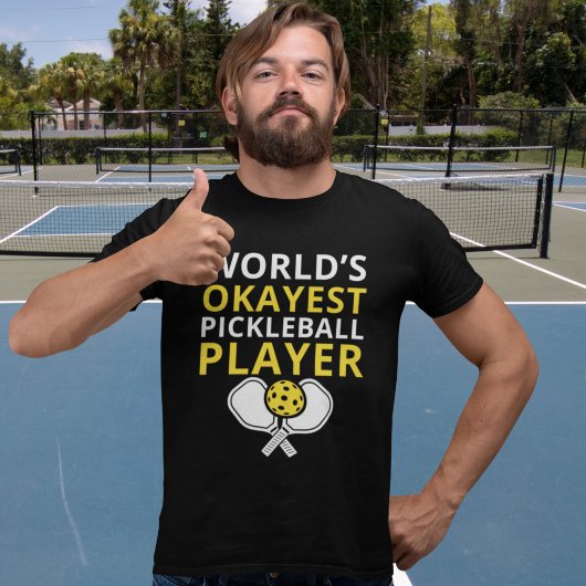 Funny Pickleball Player Paddle Tシャツ