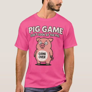 Funny Pig Game vintage Tシャツ