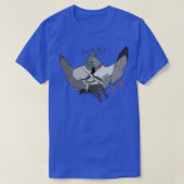 funny pigeon 6 tシャツ (デザイン正面)