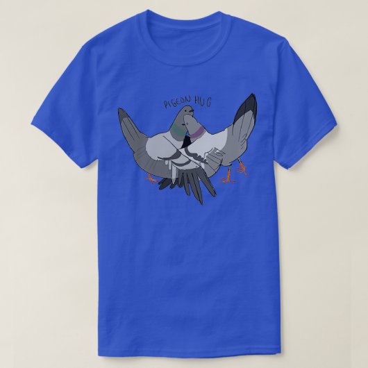 funny pigeon 6 tシャツ (デザイン正面)