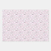 Funny Pigs Having Fun! ラッピングペーパーシート (正面3)