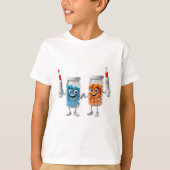 Funny Pill Bottle Tee for child Tシャツ (正面)