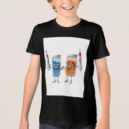 Funny Pill Bottle Tee  girls トライブレンドＴシャツ