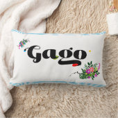 Funny Pillow 'Gago' Filipino Boho Decor ランバークッション (ブランケット)