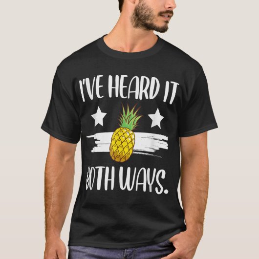 Funny Pineapple Quote Design Tシャツ (正面)