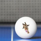 Funny Ping Pong Balls Playful Giraffe 卓球ボール (ネット)