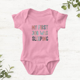 Funny Pink Bodysuit for Newborn – Perfect Gift  ベビーボディスーツ