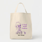  Funny Pirate Skeleton Humerus Bone Pun Art トートバッグ (正面)