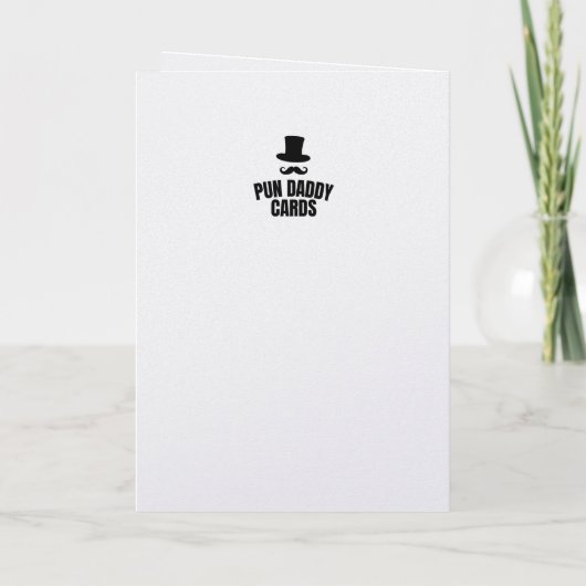 Funny Pisces Disco Fish Birthday Card カード (裏面)