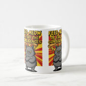"Funny Pizza Mug – Slice of Happiness for Pizza  コーヒーマグカップ (正面右)