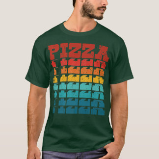 Funny Pizza Retro Vintage Carb Pizza Lover Foodie  Tシャツ