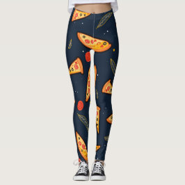 Funny pizza slice leggings レギンス