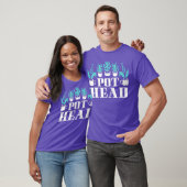 Funny Plants lover Pot Head Gardener Succulent Tシャツ (ユニセックス)