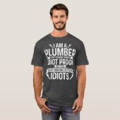 Funny Plumber Gifts  Apparel Premium Tシャツ (正面フル)