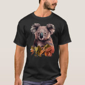 Funny plump Koala Bear Tシャツ (正面)