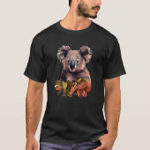 Funny plump Koala Bear Tシャツ (正面)