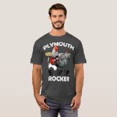 Funny Plymouth Rock Chicken  Hen Humor  Gift Tシャツ (正面フル)