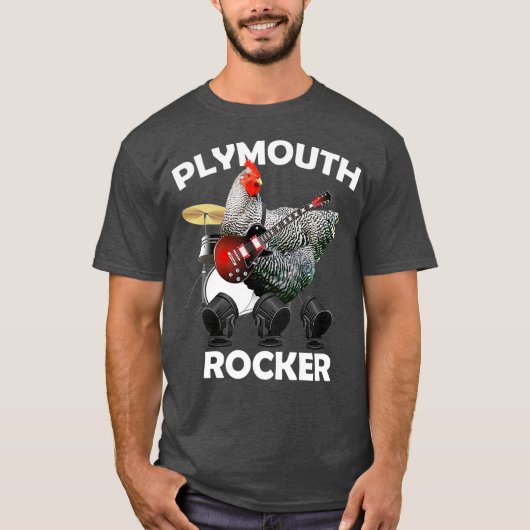 Funny Plymouth Rock Chicken  Hen Humor  Gift Tシャツ (正面)