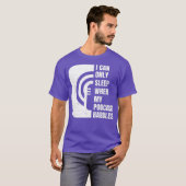 Funny Podcast Fall Asleep Nap Podcast Junkie Tシャツ (正面フル)