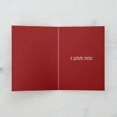 Funny poem Valentine Card カード (内部)