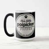 Funny Poipicker Pupper | Unique Dog Lover Gift モーフィングマグカップ (左)