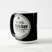 Funny Poipicker Pupper | Unique Dog Lover Gift モーフィングマグカップ (正面左)