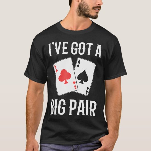 Funny Poker Player Tシャツ (正面)