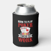 Funny poker word art  缶クーラー (缶正面)