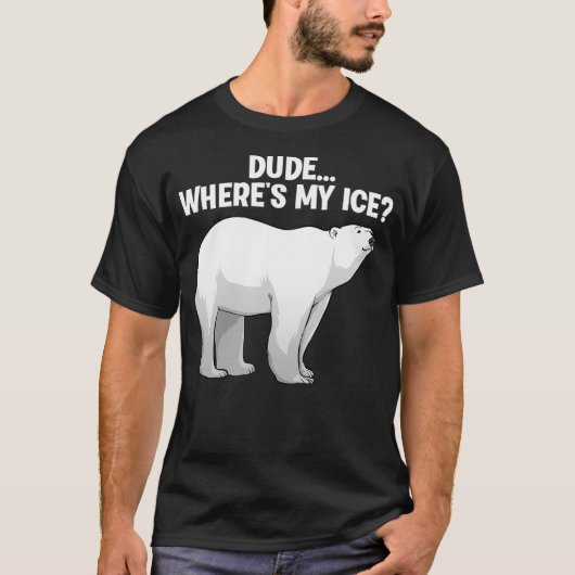 Funny Polar Bear Design For Men Women Kids Polar B Tシャツ (正面)