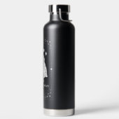 Funny Political Cat Feminist Gift Liberal Democrat ウォーターボトル (左面)