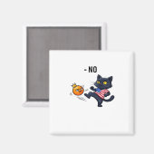 Funny Political Meme No Cat Design マグネット (正面/裏面)