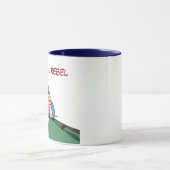Funny Pool Shark Pool Hall Rebel Coffee Mugs マグカップ (中央)