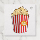 Funny Popcorn, Popcorn Gifts, Movie Lover  フェイバータグ (裏面)