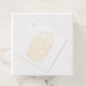 Funny Popcorn, Popcorn Gifts, Movie Lover  フェイバータグ (箱)