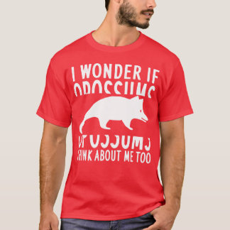 Funny Possum Saying Owner Garbage Food Fan family Tシャツ