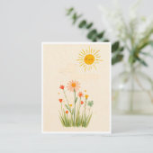 Funny postcard. Summer day ポストカード (スタンド正面)