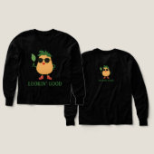 Funny Potato Boys Long Sleeve Shirt (デザイン 正面＆背面)