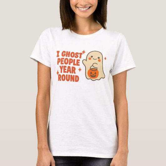 Funny Potato Halloween Tee Tシャツ (正面)