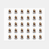 "Funny Potato Press Conference – Political Humor C ラベル (シート)