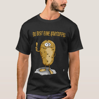 funny potato t shirt tシャツ