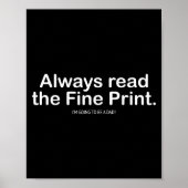 Funny Pregnancy Announcemen For New Dads  ポスター (正面)