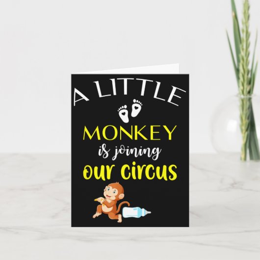 Funny Pregnancy Announcement New Baby Reveal  カード (正面)