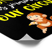 Funny Pregnancy Announcement New Baby Reveal ポスター (角)