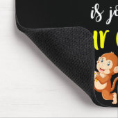 Funny Pregnancy Announcement New Baby Reveal  マウスパッド (コーナー)