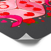 Funny Preppy 67 Valentine Six Seven Dice 6 7 Men W ポスター (角)