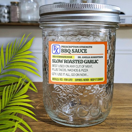 Funny Prescription Strength Food Label フードラベル