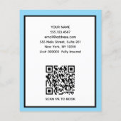 Funny Pressure Washing House Cleaning Flyer チラシ (裏面)