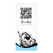 Funny Pressure Washing  Power Wash Price List ラックカード (裏面)